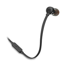 Charger l'image dans la galerie, JBL T110 – Ecouteurs intra-auriculaires filaires – Son Pure Bass de JBL et bouton de contrôle – Connectivité : câble Jack 3,5 mm – Couleur : Noir