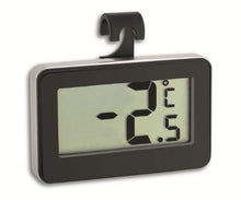 Charger l'image dans la galerie, TFA Dostmann Thermomètre numérique LCD, 30.2028.01, thermomètre de refroidissement idéal, avec aimant et poignée, petit et maniable, noir