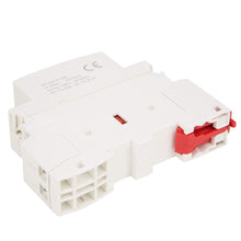 Charger l'image dans la galerie, Yosoo Health Gear Contacteur Jour Nuit, Contacteur AC sur Rail Din 2P 25A 220V 50Hz, avec Interrupteur de Commande Manuel Remplacement des Appareils AC à Montage Din (2NO)