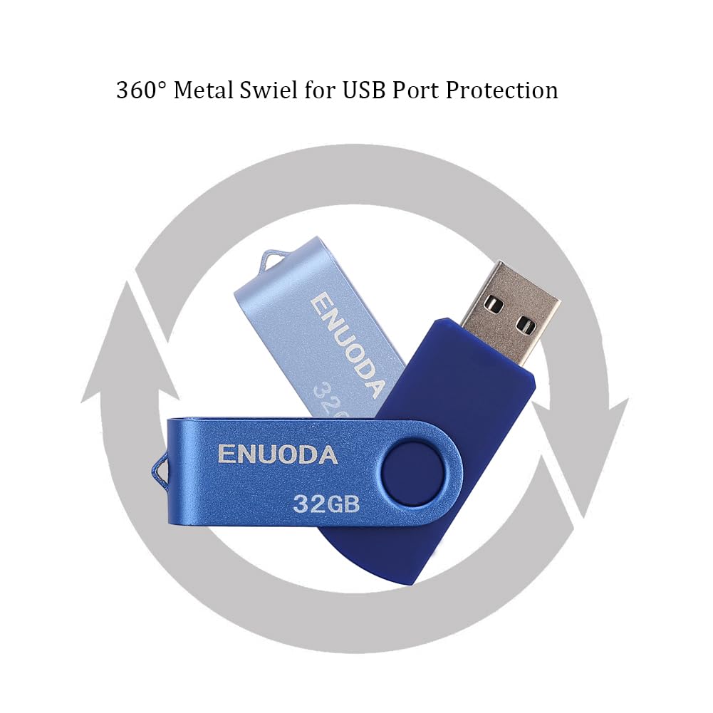 Cle USB 2.0 64 Go Lot de 5, Clé USB 64Go 2.0 Pousser Tirer Clef USB 2.0