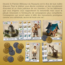 Charger l'image dans la galerie, Asmodee - Bombyx - Les Bâtisseurs : Moyen âge - Jeux de société - Jeux de cartes - Jeux de voyage à partir de 10 ans - 2 à 4 joueurs - Version française
