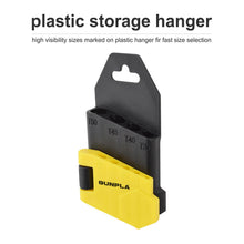 Charger l'image dans la galerie, Gunpla Ensemble Clé Allen Torx Coudée Etoile Hexagonales à Court Bras Lot de 9 Pièces avec Boîtier de Rangement T10-T50 pour Entretien De La Maison Chantier Projet