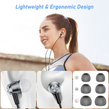 Charger l'image dans la galerie, Écouteurs Intra-Auriculaires, Blukar Écouteurs Intra-Auriculaires Filaires Anti-Bruit Casque Ergonomique Stéréo avec Microphone pour iPhone, Smartphones Android et MP3 etc.