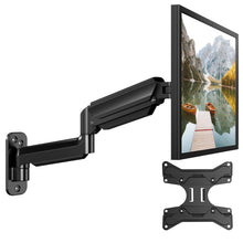 Charger l'image dans la galerie, HUANUO Support Mural pour Écrans Ultra-Large de 24"-35", Support Ecran PC Mural à Mouvement Complet, Support Mural pour Moniteur, Support VESA 75/100/200mm, Capacité de Charge 3-12KG