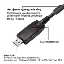 Charger l'image dans la galerie, SiYear Câble USB de guitare – Interface USB 2.0 mâle vers TS mono 6,35 mm (1/4") câble convertisseur de guitare électrique, câble audio studio, guitare, ordinateur, adaptateur pour instruments