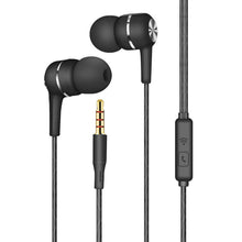 Charger l'image dans la galerie, Écouteurs Filaire,Écouteurs Intra-Auriculaires,avec Microphone et Controle Volume,Jack 3.5mm Universel,Ergonomique oreillette Filaire stéréo,pour iPhone,Smartphones Android,MP3 etc.(Noir)
