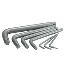 Charger l'image dans la galerie, S&R Clefs Torx Hexagonales - Jeu 15 Clés Torx à étoile sans trous Extra Résistantes TX6 – TX60. Torx 6/7 / 8/9 / 10/15 / 20/25 / 27/30 / 40/45 / 50/55 / 60