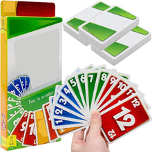 Charger l'image dans la galerie, Jeux De Cartes Skip – 162 Cartes - Jeux De Cartes Numériques – Jeux de Cartes De Saut De Nombre Joué par 2 A 10 Joueurs - 7+ Ans