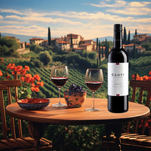 Charger l'image dans la galerie, Canti - Merlot Vin Rouge Italien Sec 11,5%, Saveur Équilibrée avec un Goût Fruité Rond, 6x750 ml