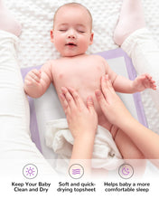 Charger l'image dans la galerie, Matelas à Langer Bébé - Alèse Jetable Pack de 50 pour Table à Langer et Lit Bébé 45 x 60 cm Ultra Doux, Super absorbants et imperméables