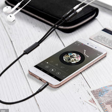 Charger l'image dans la galerie, SUCESO Splitter Audio Jack Double Jack 3.5mm Mâle vers 2 Femelle Câble Audio Splitter Stéréo Compatible pour Casques Audio, Enceintes, Smartphones,Tablettes,Lecteurs,PS4,MP3,Phone, Samsung- 35cm(Noir)