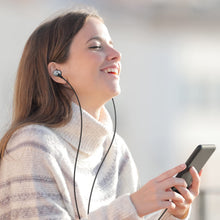 Charger l'image dans la galerie, Écouteurs Intra-Auriculaires, Blukar Écouteurs Intra-Auriculaires Filaires Anti-Bruit Casque Ergonomique Stéréo avec Microphone pour iPhone, Smartphones Android et MP3 etc.