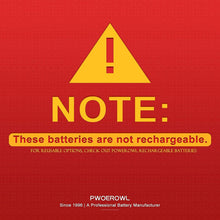 Charger l'image dans la galerie, POWEROWL Piles alcalines AA Haute capacité, Pack de 24, 1,5 V, Batteries AA durables, durée de Conservation de 10 Ans (Non Rechargeables)