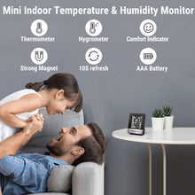 Charger l'image dans la galerie, ThermoPro TP49 Petit Hygromètre Numérique Thermomètre Intérieur Thermomètre D'ambiance Moniteur de Température et Humidimètre pour Le Confort du Bureau à Domicile Thermomètre de Reptile