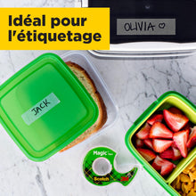 Charger l'image dans la galerie, Scotch Magic Tape, Rouleaux de Ruban Adhésif Transparent avec Dévidoir, Lot de 3, Ruban de 19mm x 7.5m - Idéal pour le Bureau et l'École