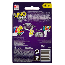Charger l'image dans la galerie, Mattel Games UNO Flip, Nouvelle Version Délirante Recto Verso, Jeu De Cartes pour Enfants Et Adultes, Jeu De Société pour Soirée en Famille, 2 À 10 Joueurs, Jouet pour Enfant de 7 Ans et Plus, GDR44