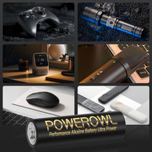 Charger l'image dans la galerie, POWEROWL Piles alcalines AA Haute capacité, Pack de 24, 1,5 V, Batteries AA durables, durée de Conservation de 10 Ans (Non Rechargeables)
