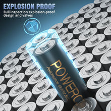 Charger l'image dans la galerie, POWEROWL Piles alcalines AA Haute capacité, Pack de 24, 1,5 V, Batteries AA durables, durée de Conservation de 10 Ans (Non Rechargeables)