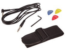 Charger l'image dans la galerie, RockJam Kit de guitare électrique Taille complète avec ampli de guitare de 10 watts, cours, sangle, sac de concerts, choix, cordes de plomb et de rechange - Sunburst