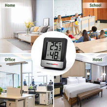 Charger l'image dans la galerie, ThermoPro TP49 Petit Hygromètre Numérique Thermomètre Intérieur Thermomètre D'ambiance Moniteur de Température et Humidimètre pour Le Confort du Bureau à Domicile Thermomètre de Reptile