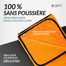 Charger l'image dans la galerie, Glart Chiffon de séchage pour voiture, Microfibre, 60x90cm