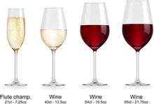 Charger l'image dans la galerie, Verre à champagne Atna de Libbey 21 cl / 210 ml 6 Unités Design Elégant Qualité Supérieure Lave-Vaisselle