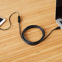 Charger l&#39;image dans la galerie, Amazon Basics Câble d’Extension Haute-Vitesse USB 2.0 A mâle vers A Femelle, Blindage Multiple, avec connecteurs plaqué Or pour Une clarté du Signal optimale, 3 m, Noir
