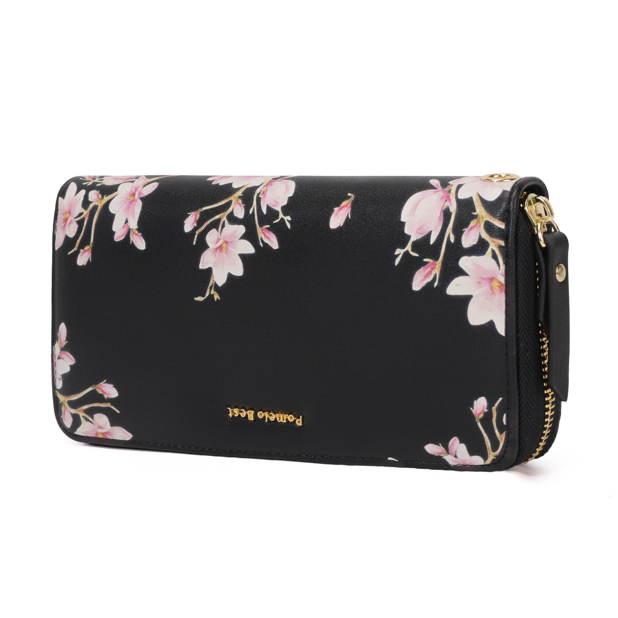 Portefeuille Long Femme - Design Poméranie - Cuir PU - Multiple Rangements - Cadeau Idéal