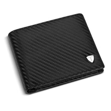 Charger l&#39;image dans la galerie, TEEHON® Portefeuille Homme en Cuir Véritable avec Blocage RFID/NFC 8 Porte Carte Crédit, 2 Compartiment à Billets, Classique Porte Feuille Poche à Monnaie avec Boîte Cadeau- Noir
