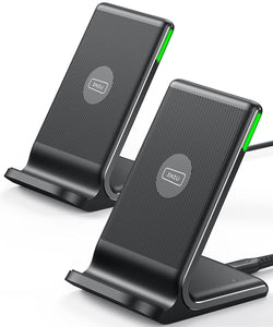 Chargeur sans fil QI-FC10 DUO, 10 W, chargeur ss fil pr smartphone, nr Chargeur sans fil QI-FC10 DUO, 10 W, chargeur ss fil pr smartphone, nr
