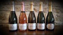 Charger l&#39;image dans la galerie, Champagne Dominique Cousin Cuvée Rosé Lot 6 Bouteilles Frais Elégant Notes Fruits Rouge Pamplemousse Rose
