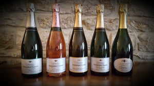 Champagne Dominique Cousin Cuvée Rosé Lot 6 Bouteilles Frais Elégant Notes Fruits Rouge Pamplemousse Rose