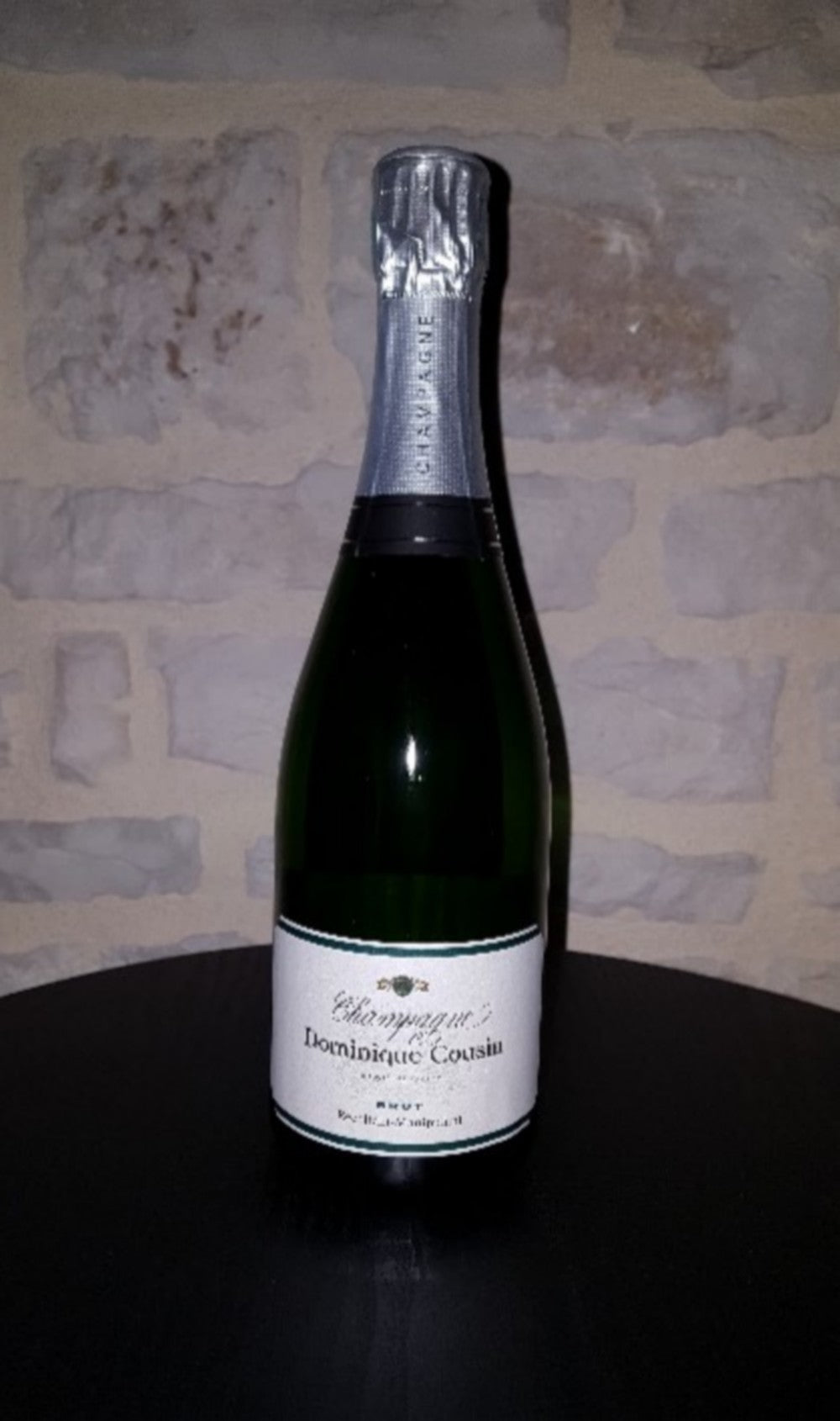 Champagne Dominique Cousin Cuvée Brut Lot 6 Bouteilles Jaune Pâle Expressif Frais Fruité