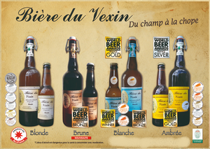 Bière du Vexin La Blonde 33cl X6 du Champ à La Chope
