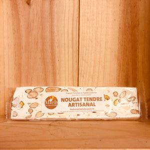 A Découvrir Les Bons Miels du Vexin et du Midi Nougat Tendre aux Amandes 28% Miel Lavande Provence 25%