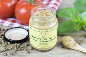 La ferme de la distillerie - Moutarde tomate basilic - 100 g 200 g